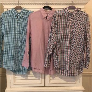 3 Large Southern Tide Dress Shirts